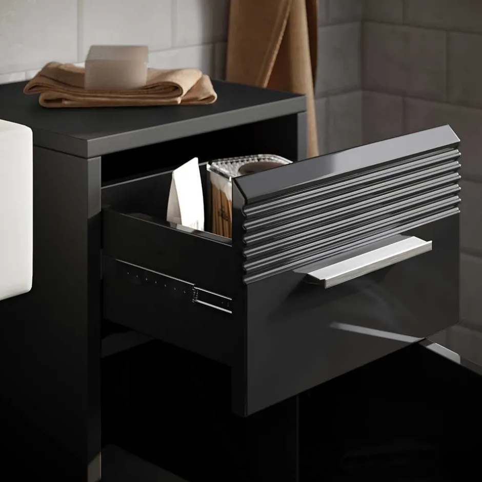 Badezimmerschränke|Bad Unterschränke*Pharao24 Bad Standschrank Reggio