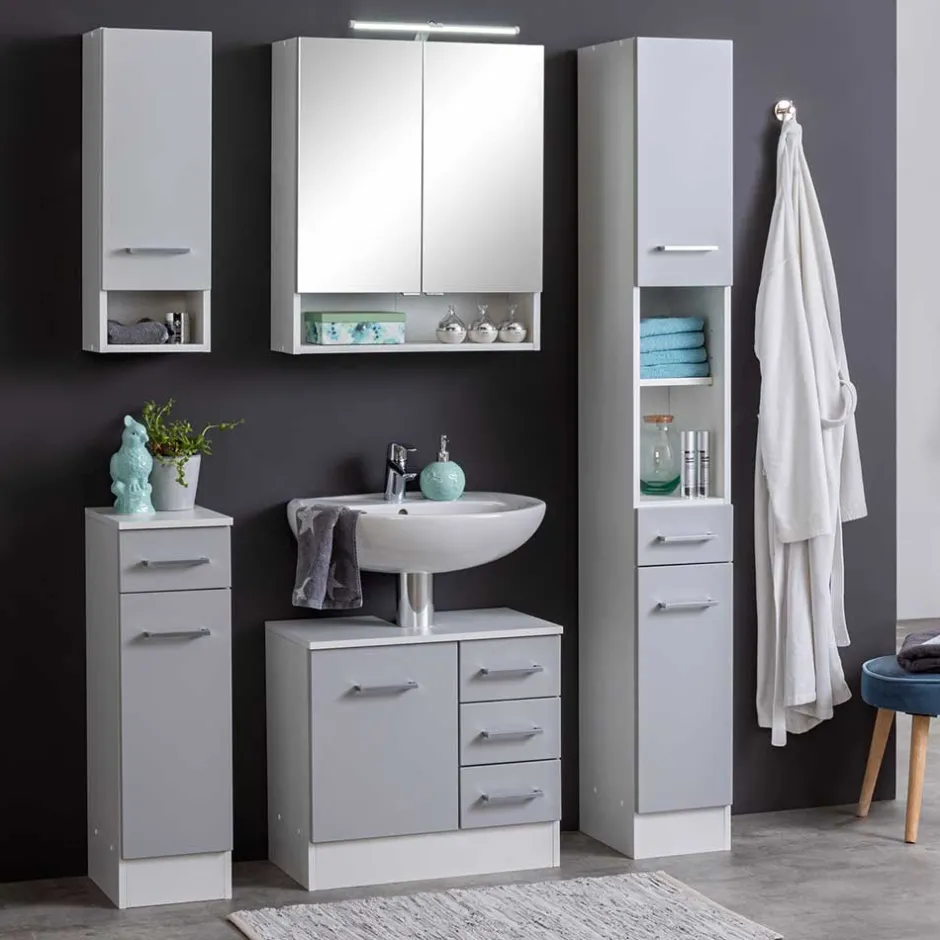 Badezimmerschränke|Bad Unterschränke*Pharao24 Bad Unterschrank Mosiana