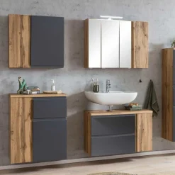 Bad Unterschränke|Badezimmerschränke*Pharao24 Badeunterschrank Fregato