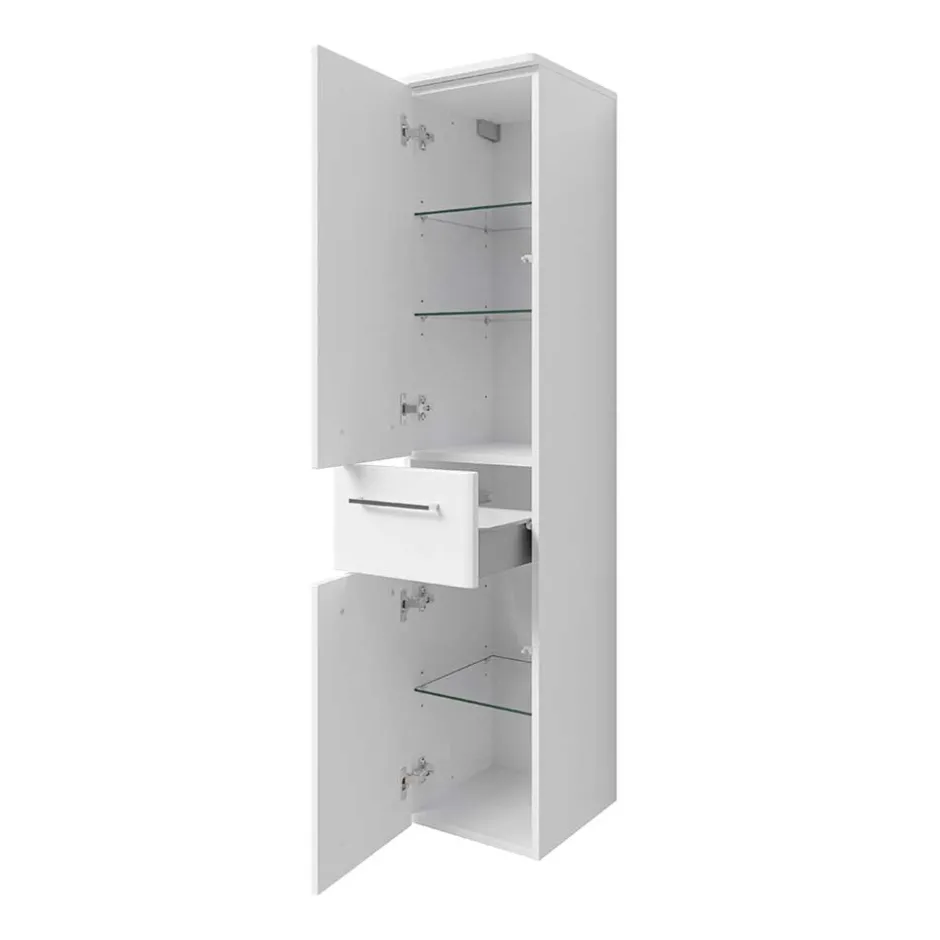 Badezimmerschränke|Bad Hängeschränke*Pharao24 Badezimmer Hochschrank Countrys