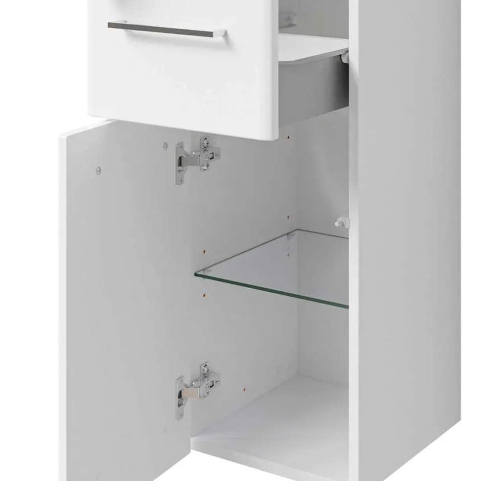 Badezimmerschränke|Bad Hängeschränke*Pharao24 Badezimmer Hochschrank Countrys