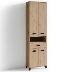 Pharao24 Badezimmer Hochschrank Peetja> Bad Hochschränke|Badezimmerschränke