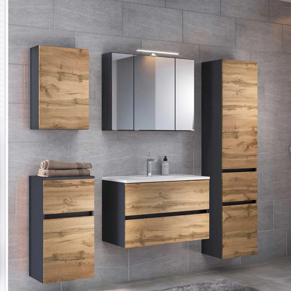 Badmöbel Sets*Pharao24 Badezimmer Komplettset Vimmos