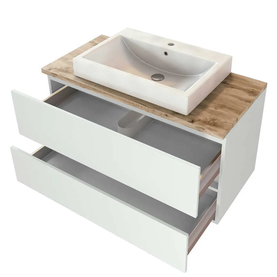 Badmöbel Sets*Pharao24 Badezimmer Komplettset Vulray