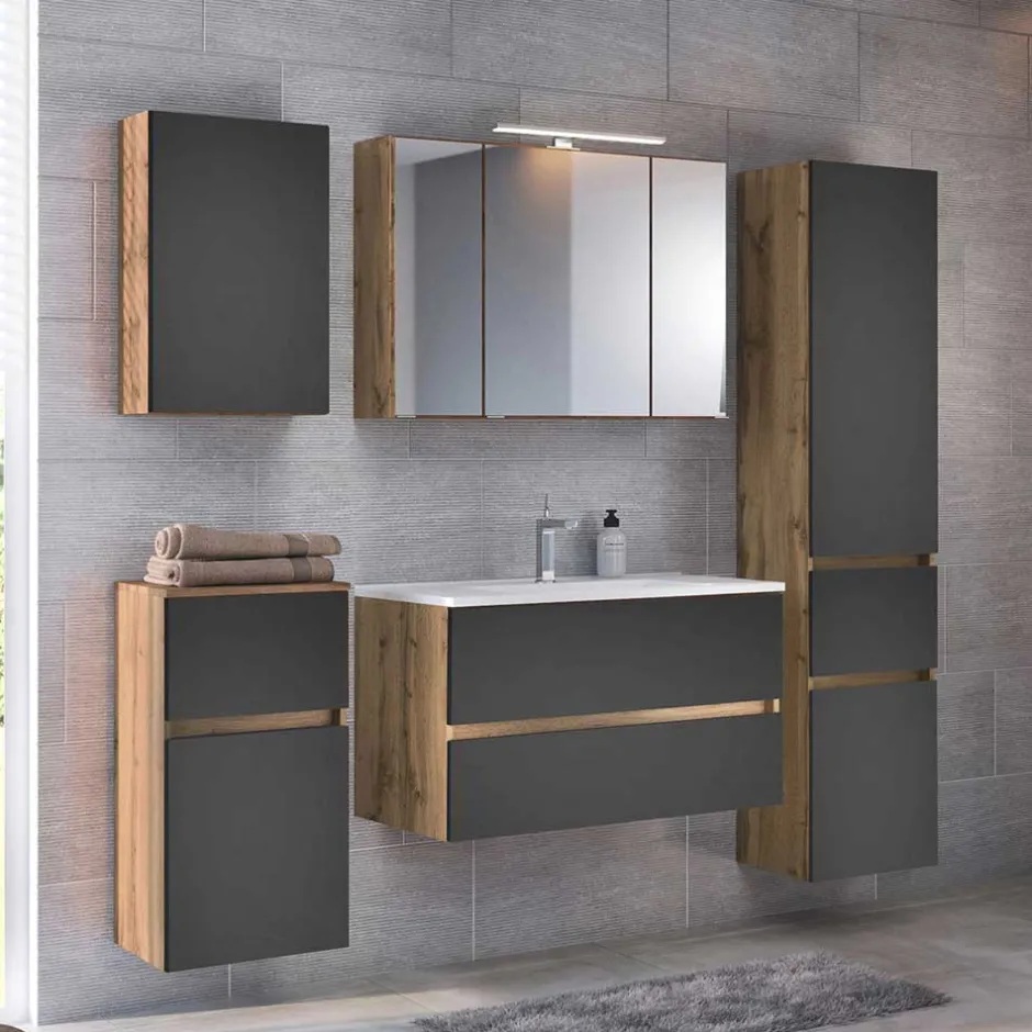 Badmöbel Sets*Pharao24 Badezimmer Möbelset Jalexda