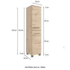 Pharao24 Badezimmer Midischrank Longos><noscript><img width=