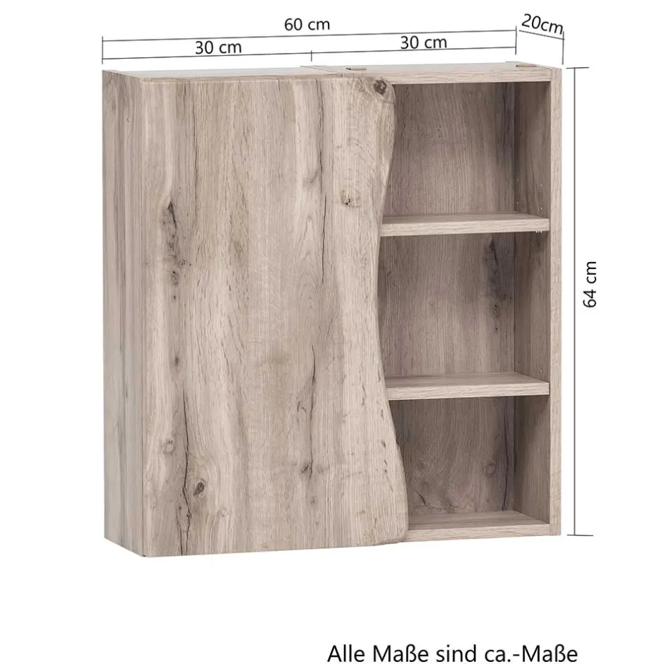 Badezimmerschränke|Bad Hängeschränke*Pharao24 Badezimmer Oberschrank Vressa