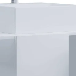 Pharao24 Badezimmer Schrank weiß Pseidoca><noscript><img width=