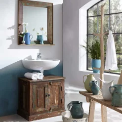 Pharao24 Badezimmer Set Woodstock> Badmöbel Sets