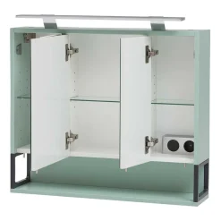 Badezimmerschränke|Spiegelschränke*Pharao24 Badezimmer Spiegelschrank Vlazina