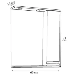 Pharao24 Badezimmer Spiegelschrank modern Fabolie><noscript><img width=