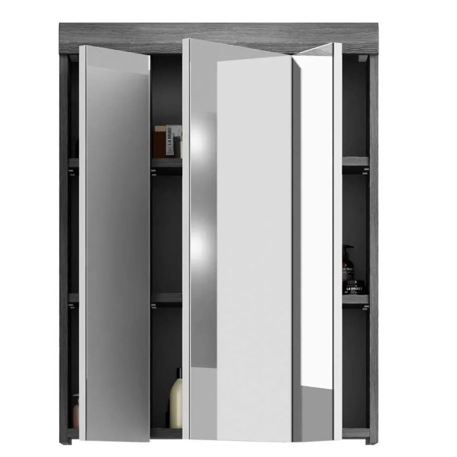 Pharao24 Badezimmer Spiegelschrank Hayoran> Badezimmerschränke|Spiegelschränke