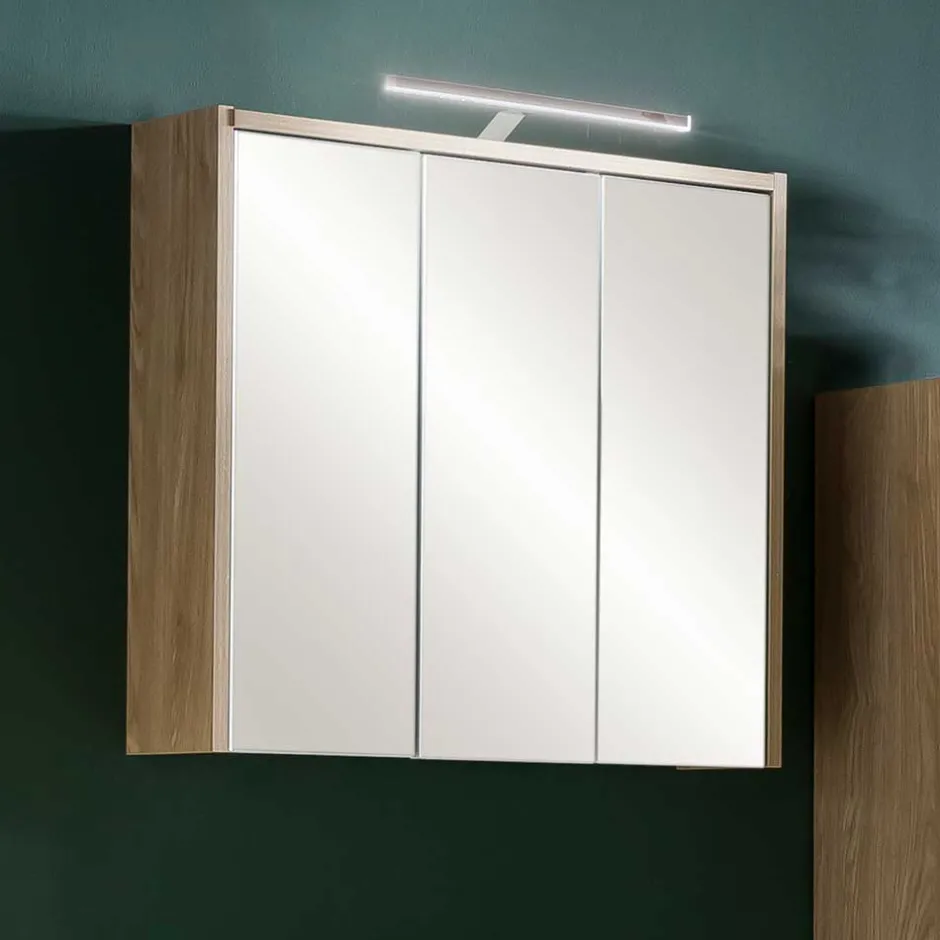 Spiegelschränke|Badezimmerschränke*Pharao24 Badezimmer Spiegelschrank Vinodoras