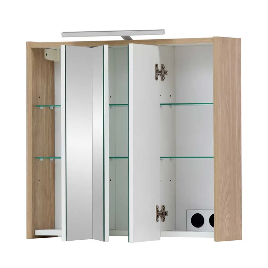 Spiegelschränke|Badezimmerschränke*Pharao24 Badezimmer Spiegelschrank Vinodoras