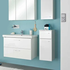 Bad Unterschränke|Bad Hängeschränke*Pharao24 Badezimmer Unterschrank Countrys