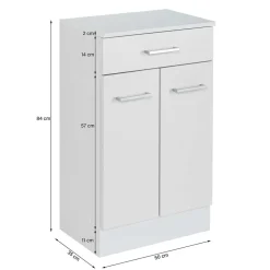 Bad Unterschränke*Pharao24 Badezimmer Unterschrank Mosiana