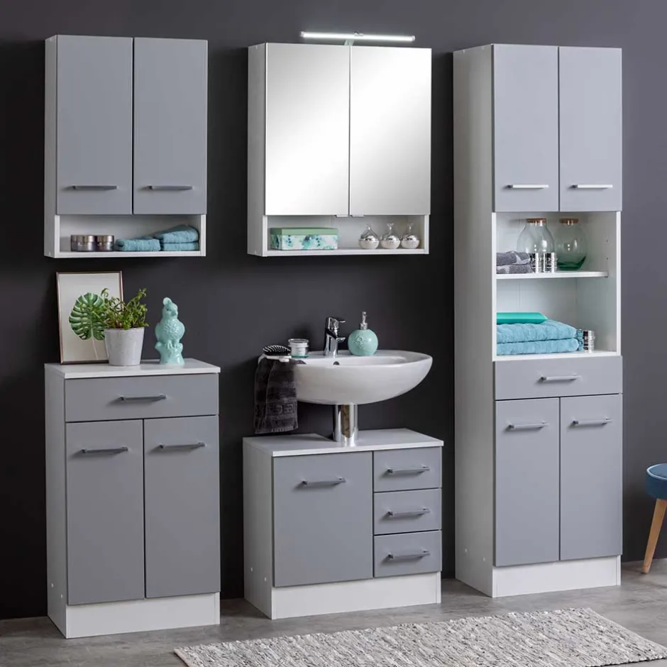 Bad Unterschränke*Pharao24 Badezimmer Unterschrank Mosiana