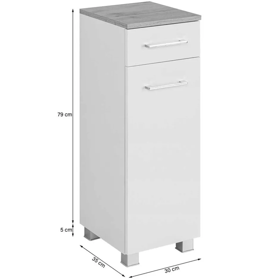 Bad Unterschränke*Pharao24 Badezimmer Unterschrank Shaton