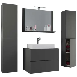 Badmöbel Sets*Pharao24 Badezimmereinrichtung Kanmura