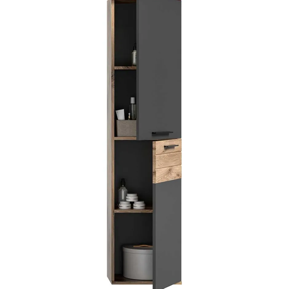 Pharao24 Badezimmerhochschrank Faneno> Badezimmerschränke|Bad Hängeschränke