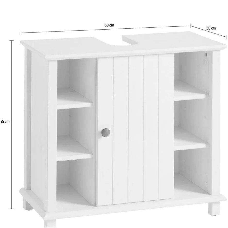 Pharao24 Badezimmerkommode Hacionas> Waschbeckenunterschränke|Bad Unterschränke