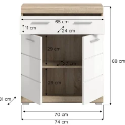 Pharao24 Badezimmerkommode Kwesina><noscript><img width=