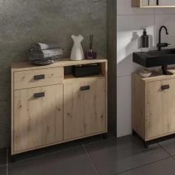 Badezimmerschränke|Bad Unterschränke*Pharao24 Badezimmerkommode Peetja