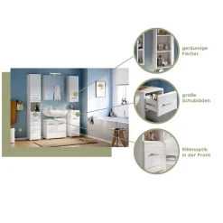 Pharao24 Badezimmermöbel Set Alessia><noscript><img width=