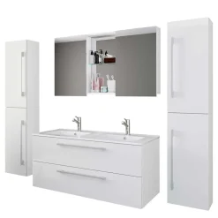 Pharao24 Badezimmermöbel Set Dango> Badmöbel Sets