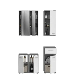 Badmöbel Sets*Pharao24 Badezimmermöbel Set Servi