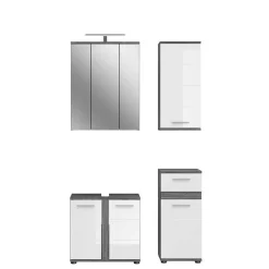 Badmöbel Sets*Pharao24 Badezimmermöbel Set Servi