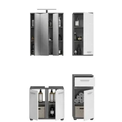 Badmöbel Sets*Pharao24 Badezimmermöbel Set Servi