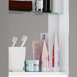 Pharao24 Badezimmermöbelset weiß Dango><noscript><img width=