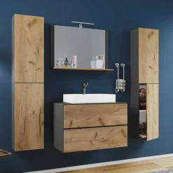 Pharao24 Badezimmermöbelset zweifarbig Socotta> Badmöbel Sets