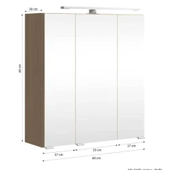 Pharao24 Badezimmerschrank Esmea><noscript><img width=