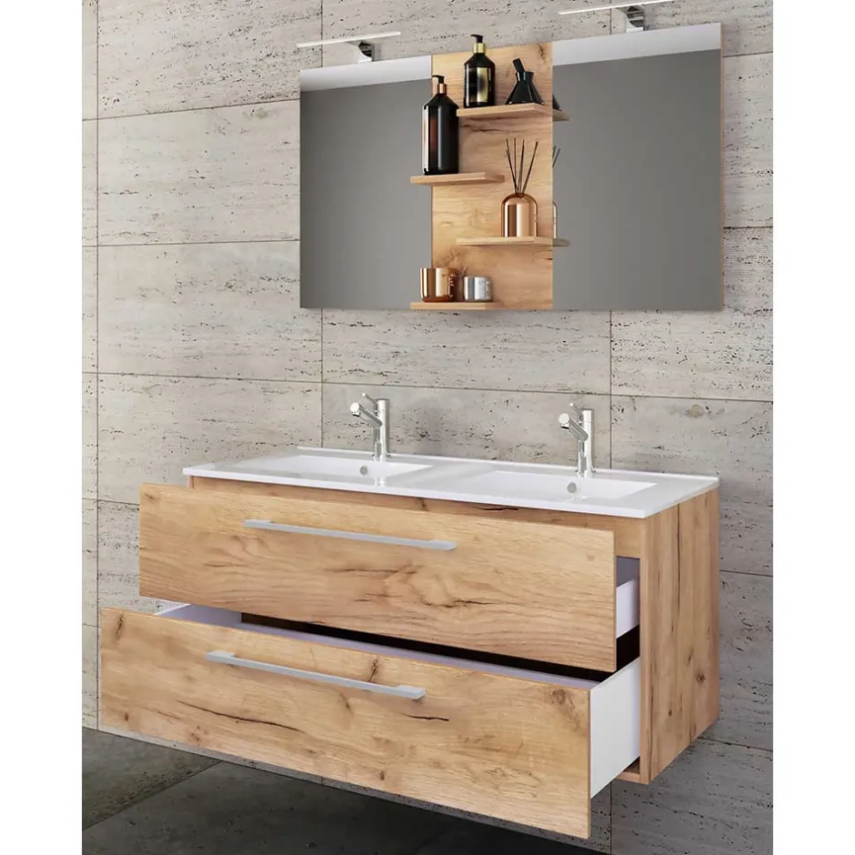 Pharao24 Badezimmerset Lasina> Badmöbel Sets