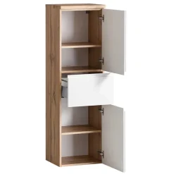 Badmöbel Sets*Pharao24 Badezimmerset mit Spiegelschrank Lactona