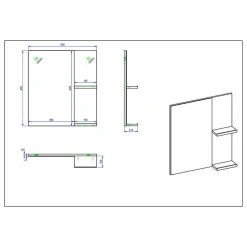 Badmöbel Sets*Pharao24 Badezimmerset Nushivon