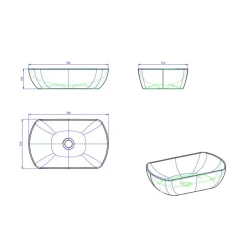 Badmöbel Sets*Pharao24 Badezimmerset Nushivon