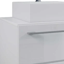 Badmöbel Sets*Pharao24 Badezimmerset weiß Selami