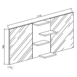 Pharao24 Badezimmerspiegel Capolyna><noscript><img width=
