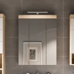 Pharao24 Badezimmerspiegelschrank Kwesina> Spiegelschränke