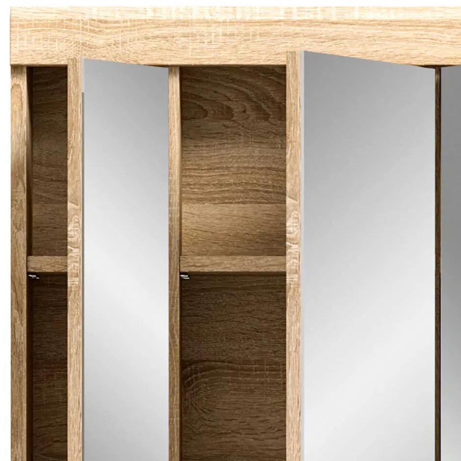 Pharao24 Badezimmerspiegelschrank Kwesina> Spiegelschränke