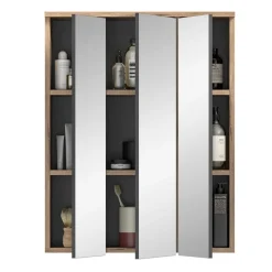 Badezimmerschränke|Spiegelschränke*Pharao24 Badezimmerspiegelschrank Faneno