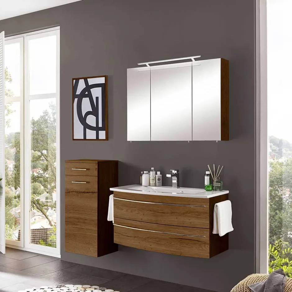 Spiegelschränke*Pharao24 Badezimmerspiegelschrank Georgy