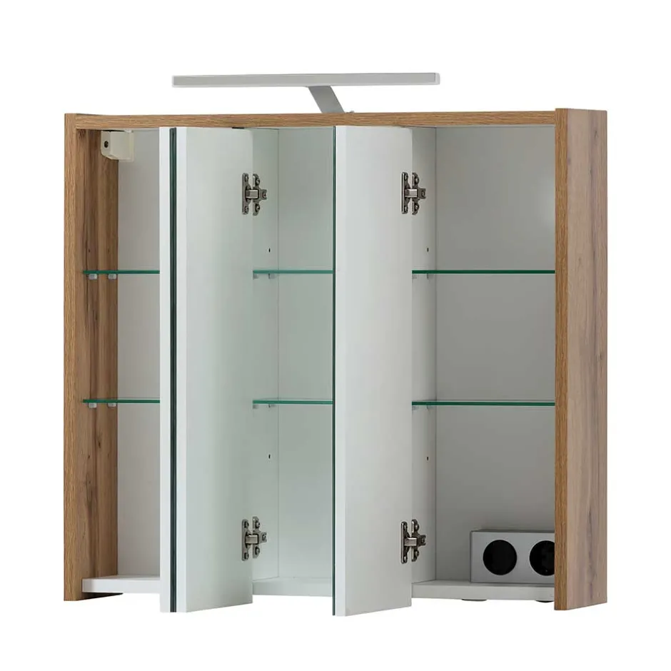 Pharao24 Badezimmerspiegelschrank Livela> Spiegelschränke