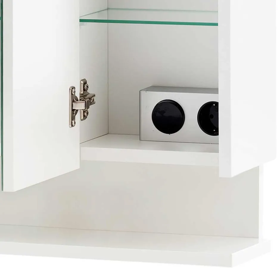 Pharao24 Badezimmerspiegelschrank Gannicera> Spiegelschränke|Badezimmerschränke