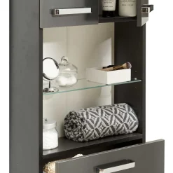 Badezimmerschränke|Bad Hochschränke*Pharao24 Badhochschrank Nilium