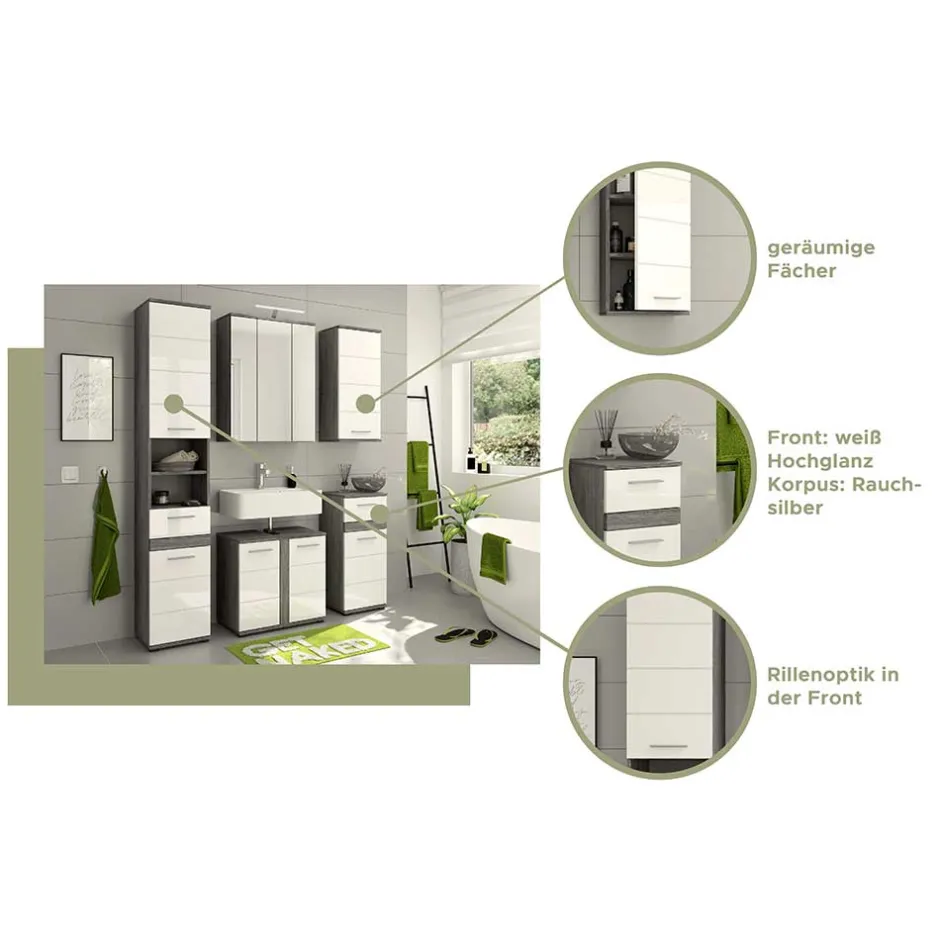 Pharao24 Badhochschrank Servi> Bad Hochschränke