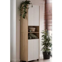 Pharao24 Badhochschrank Vakuum> Badezimmerschränke|Bad Hochschränke